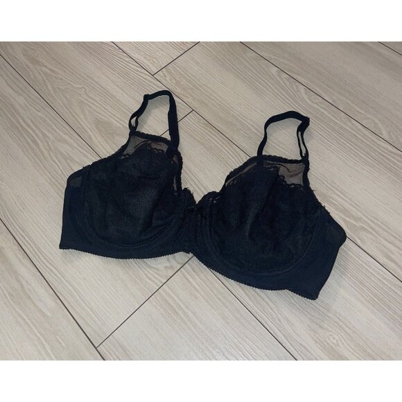 Maidenform Other - Vintage Maidenform Ambiance 3829 Unlined Lace Bra Underwire Womens 36D Black